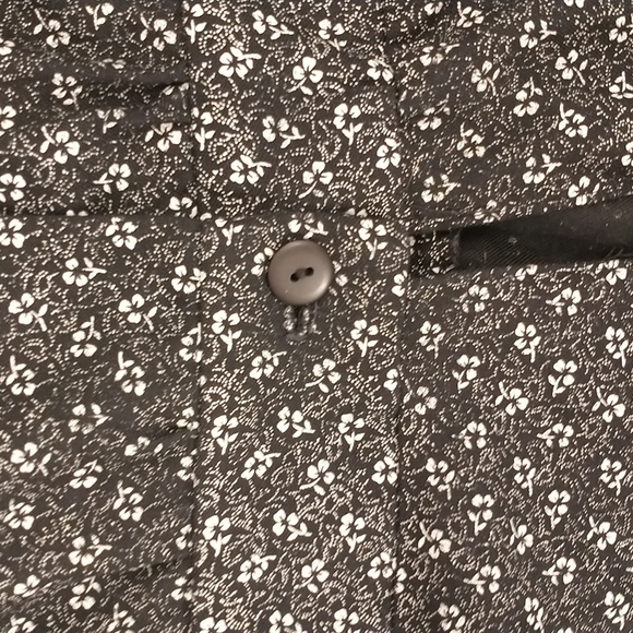 80s Does 40s Vintage Skirt Set Peplum Dress Modest Cotton by You Too Babes - Picture 14 of 15